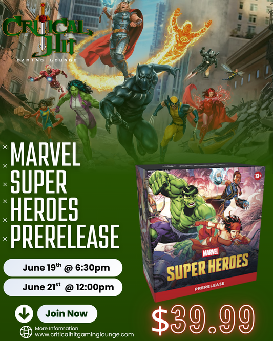 MTG Marvel Super Heroes - Prerelease Event Ticket