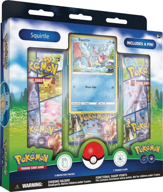 Pokemon - Squirtel Pin Collection - Pokemon GO
