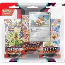 Obsidian Flames - 3 Pack Blister (Eevee) - Pokemon Scarlet and Violet