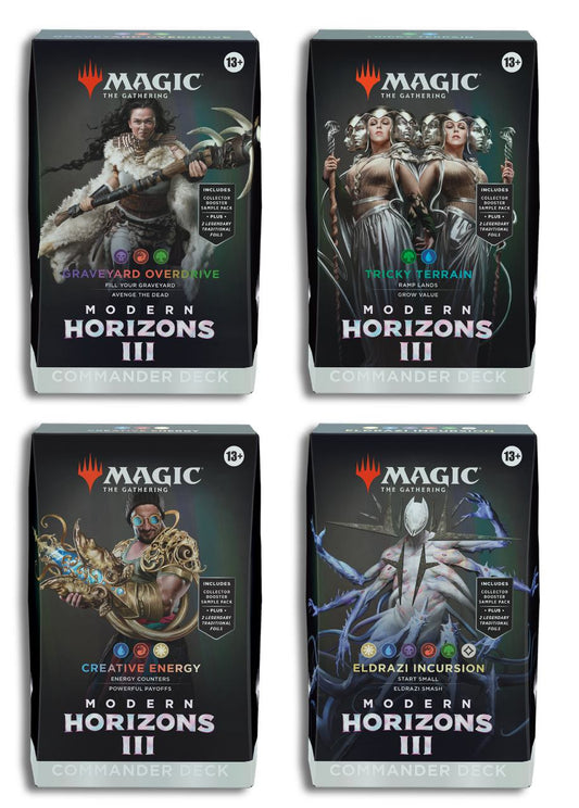 Modern Horizons 3 - Commander Set of 4