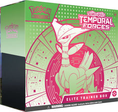 Elite Trainer Box - Iron Leaves - Scarlet & Violet - Temporal Forces