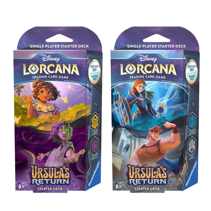 Lorcana Starter Deck Set of Two  - Ursula's Return