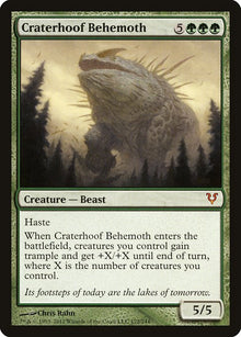 Craterhoof Behemoth — AVR — 172