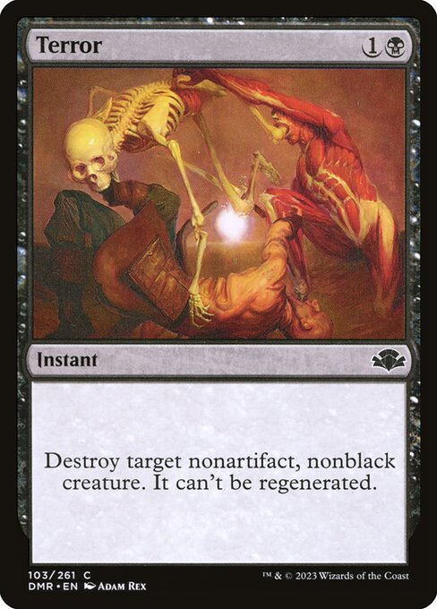 Terror - (dmr-103) - Near Mint (*Foil )