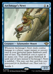 *Foil Archmage's Newt — OTJ — 39