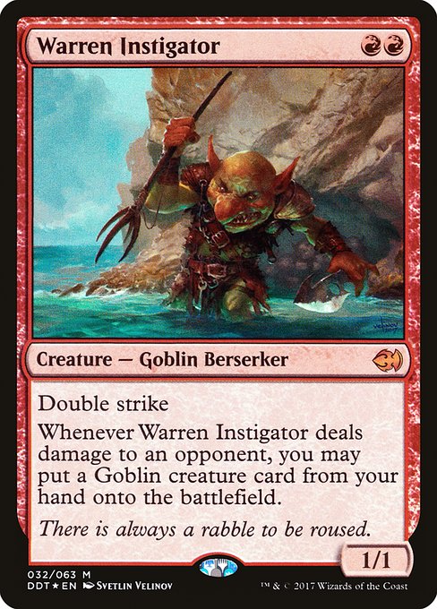 *Foil Warren Instigator — DDT — 32