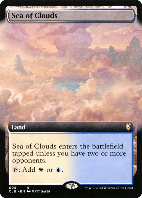 Sea of Clouds - clb Commander Legends: Battle for Baldur's Gate - #605