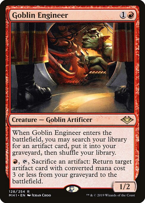 Goblin Engineer - mh1 Modern Horizons - #128