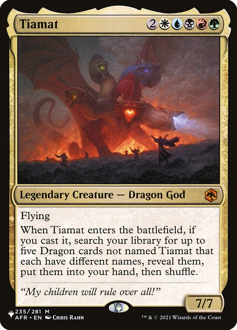 Tiamat — PLST — AFR-235