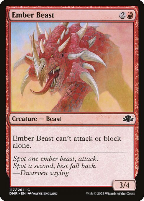 Ember Beast — DMR — 117