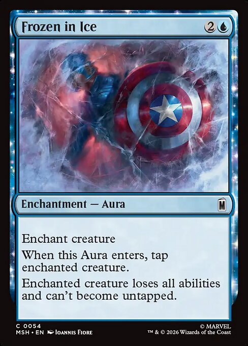 Frozen in Ice - Marvel Super Heroes #54