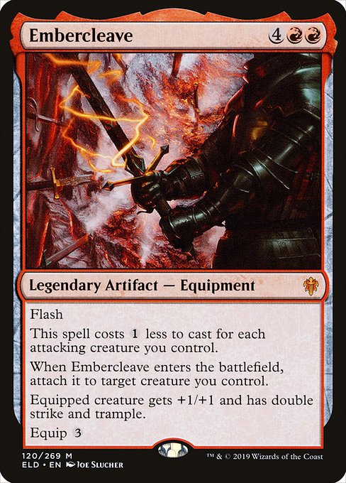 *Foil Embercleave — ELD — 120