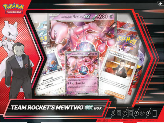 Pokemon - Team Rocket's Mewtwo EX Box