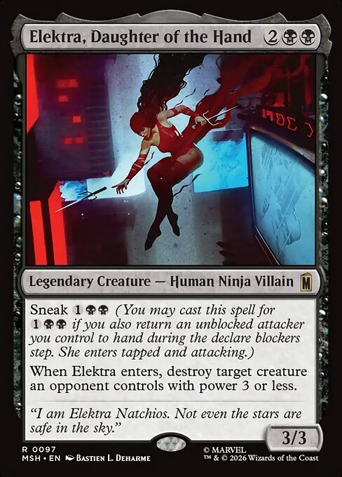 Elektra, Daughter of the Hand - Marvel Super Heroes #97
