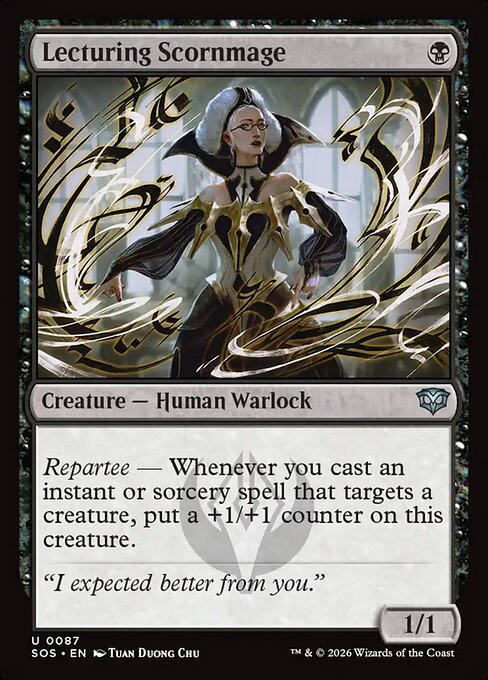 Lecturing Scornmage — sos — 87