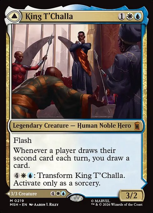 King T'Challa // Black Panther, Hope Enduring - Marvel Super Heroes #219