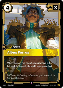 Albus Ferros - Origins (OGN) - Rare - 230/298