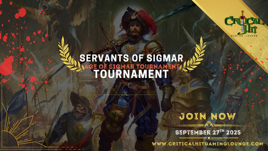 Servants of Sigmar -  AOS Tournament September 27th