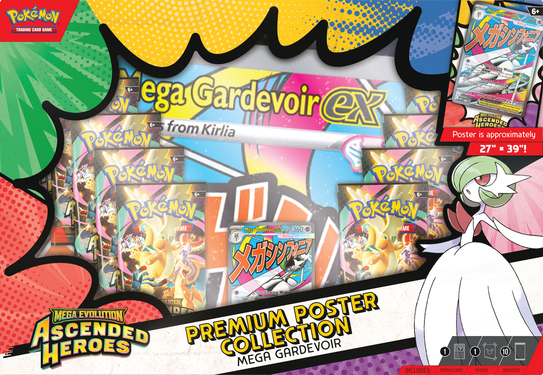 Pokemon - Mega Evolutions - Ascended Heroes - Premium Poster Collection