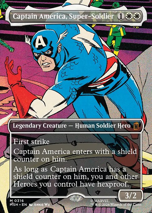 Captain America, Super-Soldier - Marvel Super Heroes #316