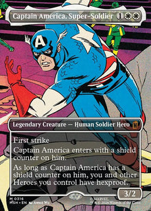 Captain America, Super-Soldier - Marvel Super Heroes #316