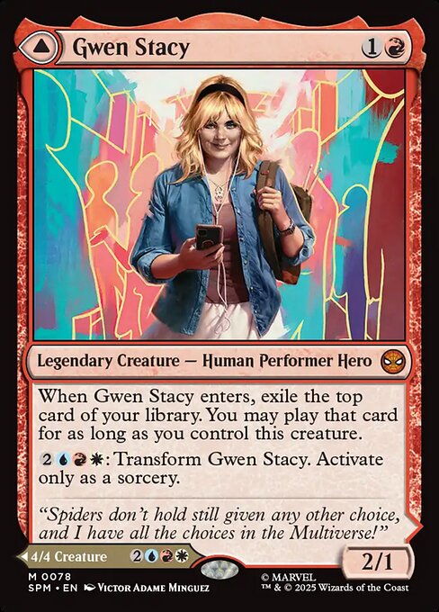 Gwen Stacy // Ghost-Spider — SPM — 78