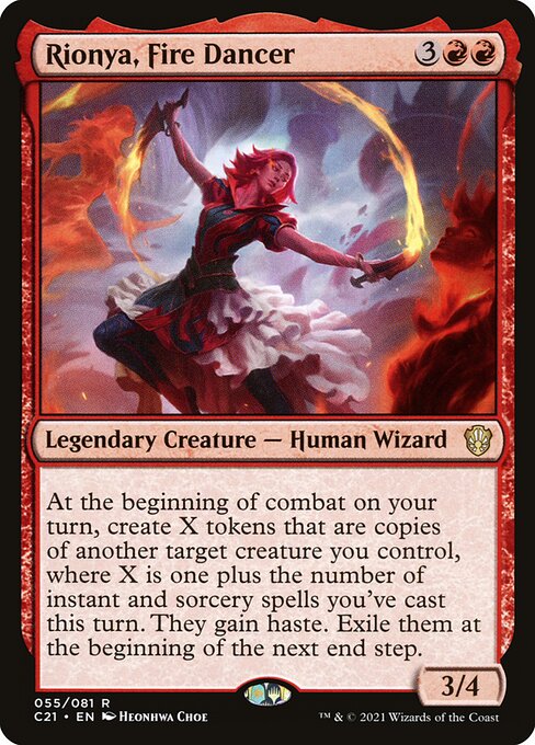Rionya, Fire Dancer — C21 — 55