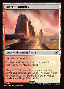 Sacred Foundry - (peoe-256p) - Near Mint (*Foil )