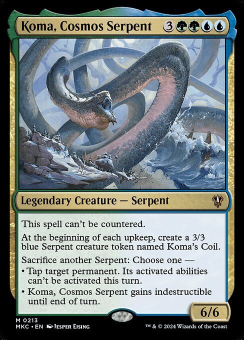 Koma, Cosmos Serpent — MKC — 213