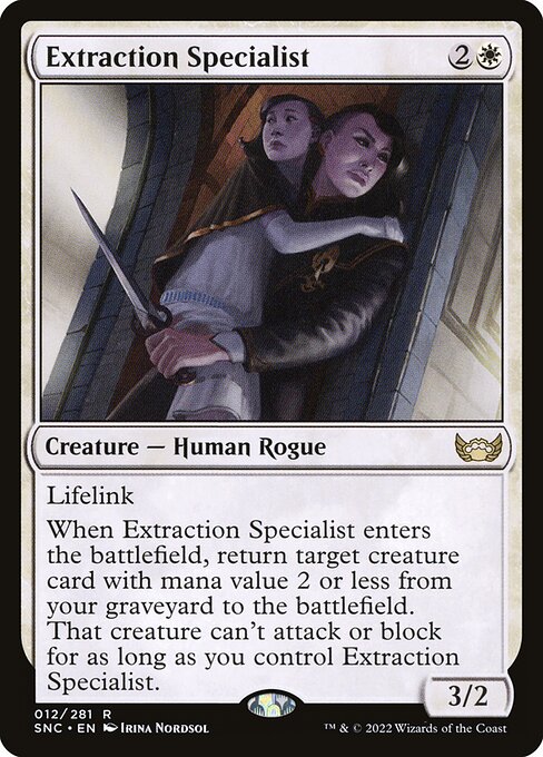Extraction Specialist — SNC — 12