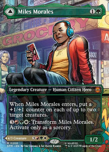 Miles Morales // Ultimate Spider-Man - (spm-200) - Near Mint (*Foil )