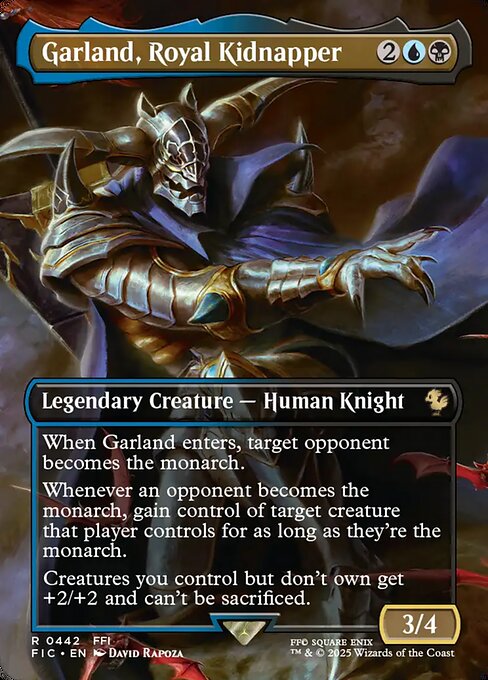 Garland, Royal Kidnapper - (fic-442) - Near Mint (*Foil )