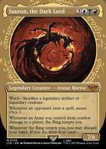 *Foil Sauron, the Dark Lord — LTR — 329