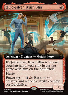 Quicksilver, Brash Blur - Marvel Super Heroes #412