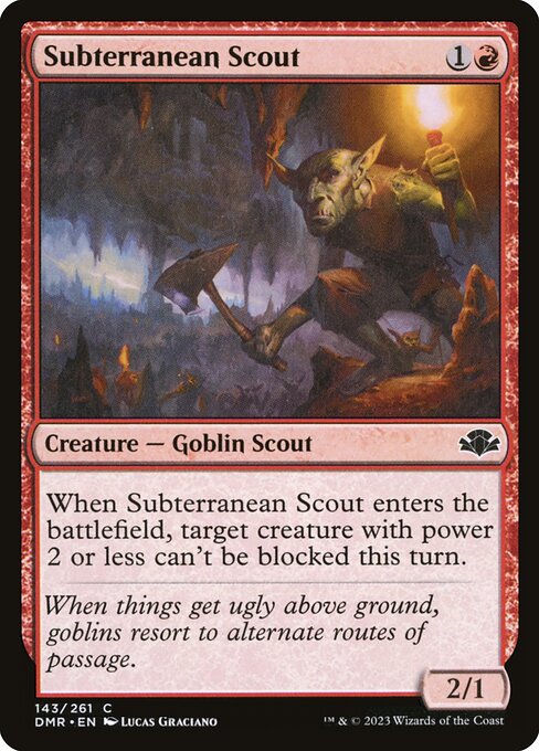 Subterranean Scout — DMR — 143
