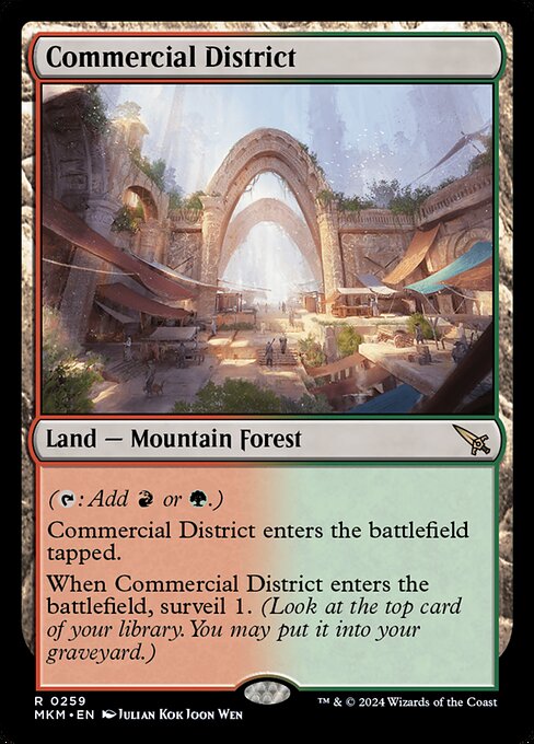 *Foil Commercial District — MKM — 259