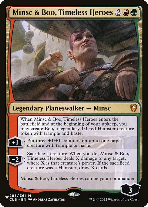Minsc & Boo, Timeless Heroes — PLST — CLB-285