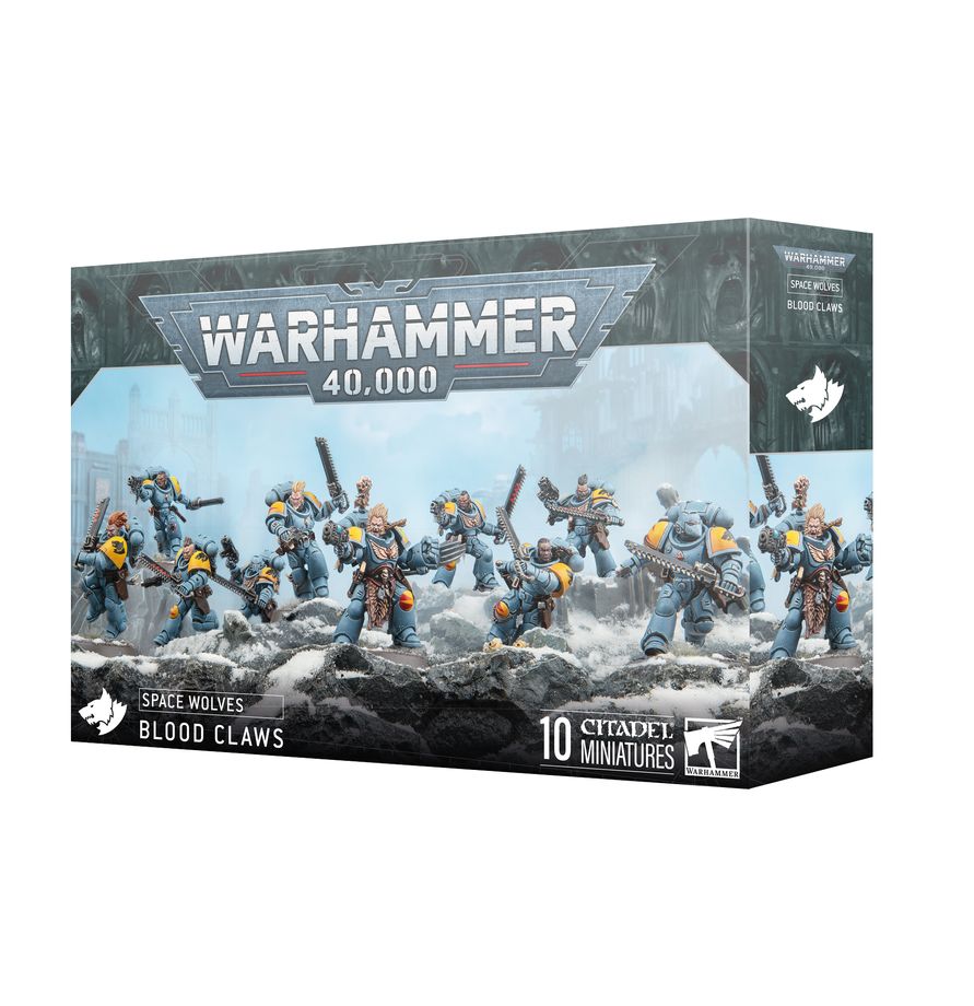 Warhammer 40k - Space Wolves Blood Claws