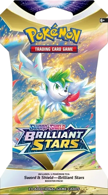 Pokemon - Sword and Shield - Brilliant Stars - Sleeved Booster Pack