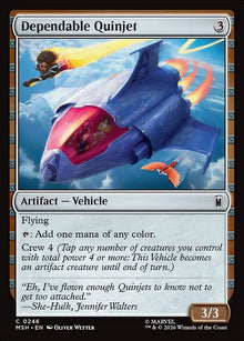 Dependable Quinjet - Marvel Super Heroes #246