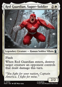 Red Guardian, Super-Soldier - Marvel Super Heroes #34