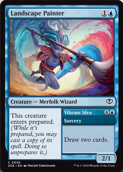 *Foil Landscape Painter // Vibrant Idea — sos — 56