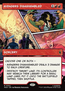 Avengers Disassembled - Marvel Super Heroes #302