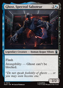 Ghost, Spectral Saboteur - Marvel Super Heroes #214