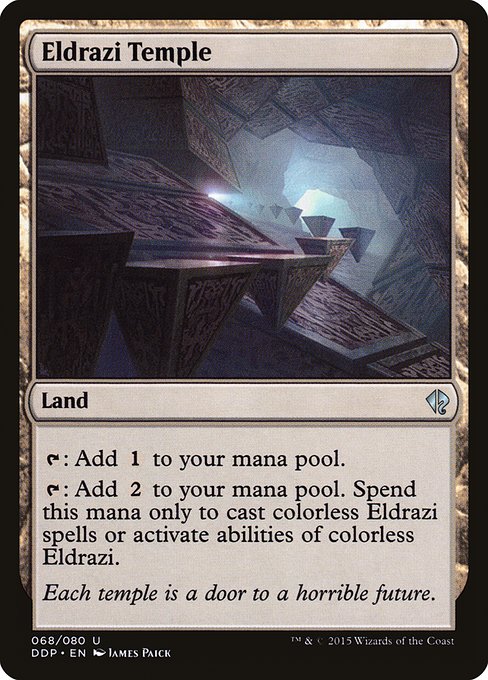 Eldrazi Temple — DDP — 68