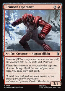 Crimson Operative - Marvel Super Heroes #126
