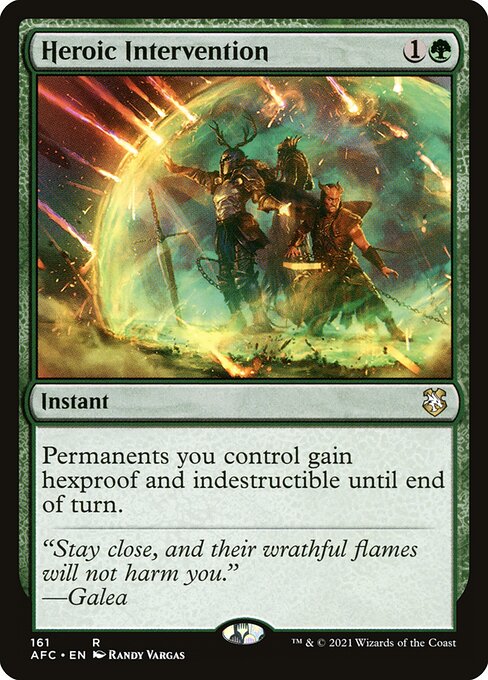 Heroic Intervention — AFC — 161