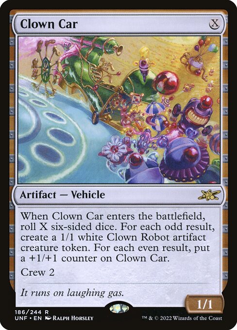 Clown Car — UNF — 186