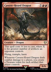 Cavern-Hoard Dragon - ltc Tales of Middle-earth Commander - #31