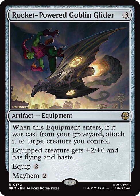 Rocket-Powered Goblin Glider — SPM — 172